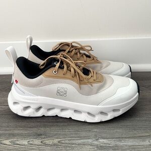 BRAND NEW LOEWE x On Women’s Cloudtilt 2.0 White Tan  Size 9.5 US 41 EU Rare!